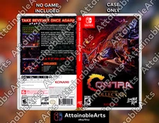 Contra Anniversary Collection - Custom/Game Case (Switch, 2019) - NO GAME INCL