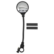 Bike Handlebar Mirror Rotatable and Adjustable Wide Angle Rear View US Style