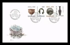 Denmark First Day Cover 1992 Prehistoric Danish Artifacts 4v Set