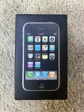 Apple iPhone 3G Original Box ~ EMPTY Box only ~ 16GB - Black w/ Screen Protector