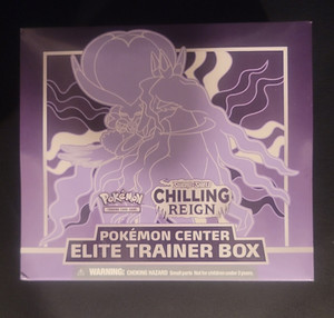 chilling reign booster box pokemon center Pokemon Chilling Reign Elite Trainer Box