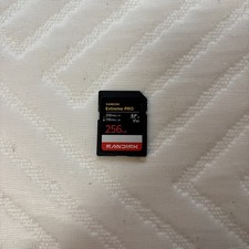 SanDisk Extreme Pro 256GB SDXC 250MB/s UHS I U3 V30 SD Memory Card
