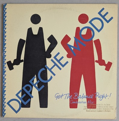 Depeche Mode Get The Balance Right PROMO 12'' SIRE 0-29704 NM Gold Stamp RARE