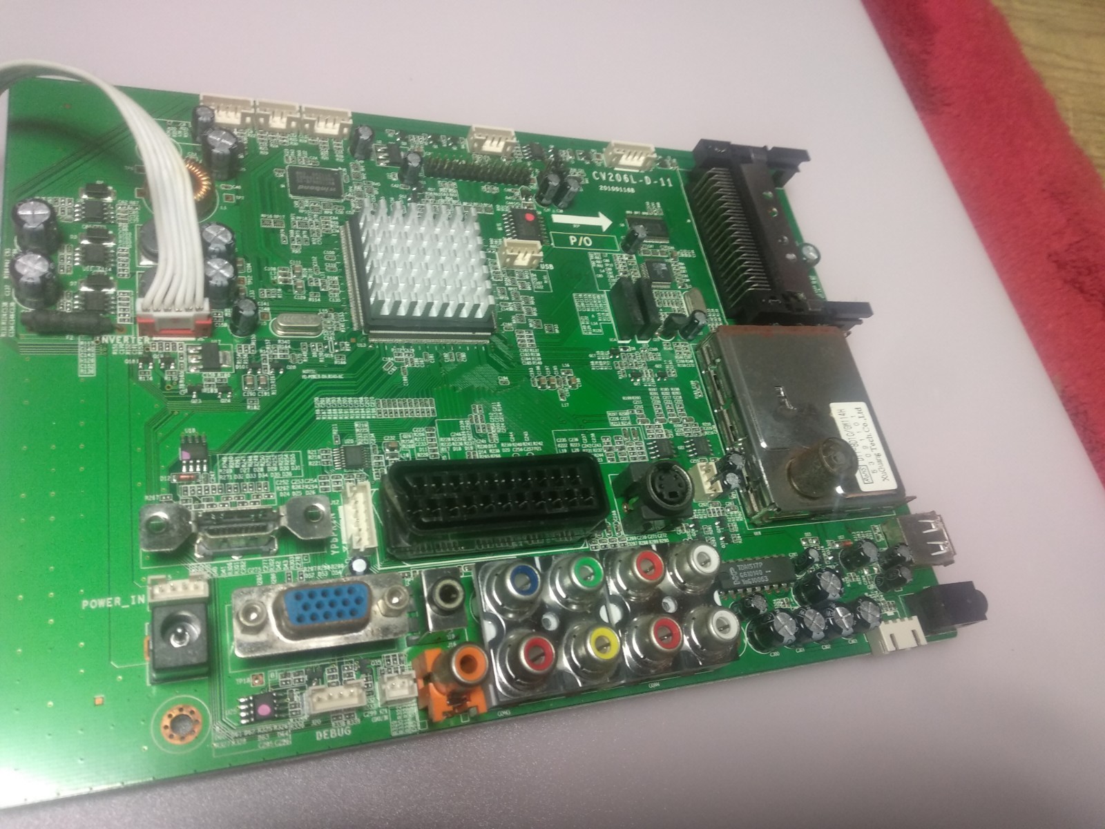 AIRIS CV206L-D-11 TV Main Board