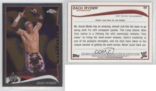 2014 Topps Chrome WWE Zack Ryder #52