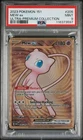 Pokemon Card Mew Ex 205/165 Secret Rare Scarlet Violet Pokemon 151 PSA 9 Metal