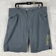 Viktos Shorts Men 38 Gray Gymswym 2 Training Hybrid Belted Performance 9" Inseam