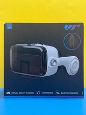 ilive virtual reality vr glasses w head phone bluetooth and remote 3.5-6" phones