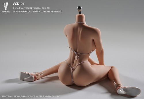 VERYCOOL 1/6 pecho medio estándar universal mujer cuerpo silicona VCD -01ABC - Imagen 10 de 39