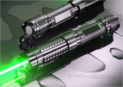 Aluminum Adjustable Focus 520nm Green Handheld Flashlight Visible Beam US