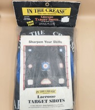 In The Crease Lacrosse Target Shot Practice Siatka pasująca do słupka bramkowego 6x6 NOWA