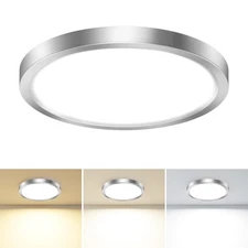 1PACK LED Flush Mount Ceiling Light, 3CCT Selectable 3000K-4000K-6500K & 100W...