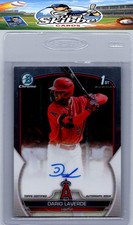 2023 Bowman Chrome #CPA-DL Dario Laverde Prospect Autographs
