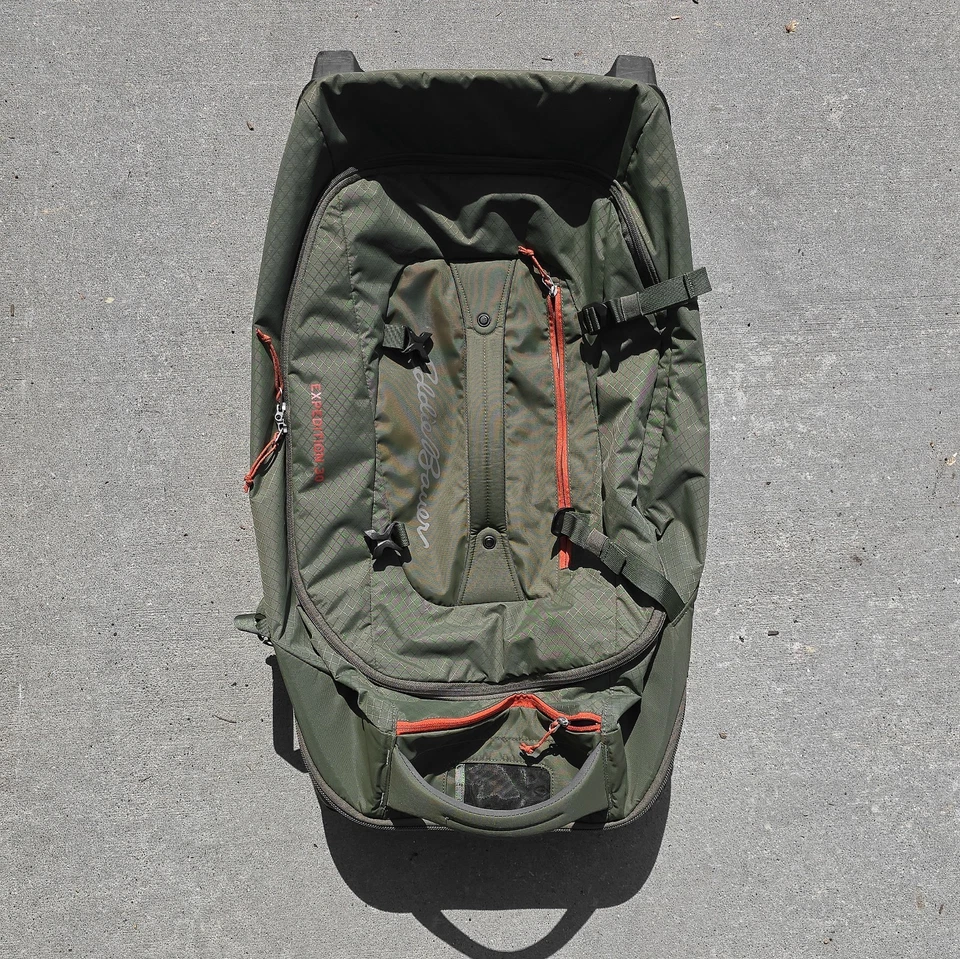 Bolsa de Lona Eddie Bauer Expedition 30 2.0 – 30L U1 Bolsa de Viaje Gimnasio Negra Foto 2 de 4