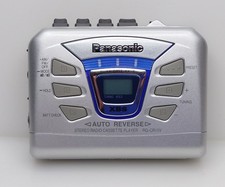 Panasonic RQ-CR15V Personal Cassette Player Silver FM/AM Stereo Boxed