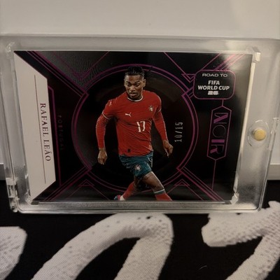 2025-26 Panini Noir FIFA World Cup Rafael Leao #191 Portugal Holo Red /15