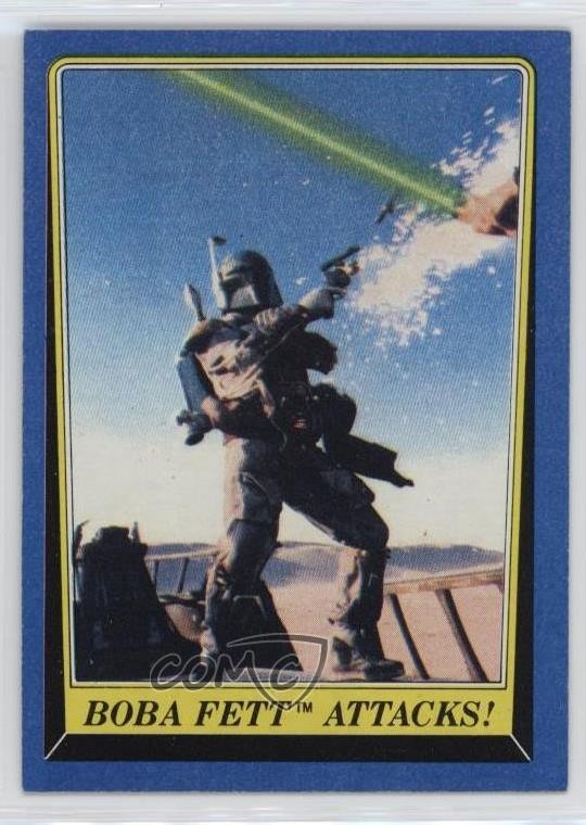 1983 Topps Star Wars: ROTJ Boba Fett Attacks! #147 g3e