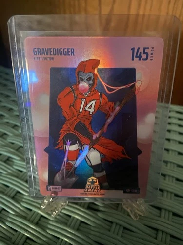 2025 Bo Jackson Battle Arena GUM Battlefoil GRAVEDIGGER - Stefon Diggs 145 power