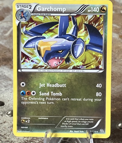 Garchomp - (Cracked Ice Holo) 091/124 Deck Exclusives Holo