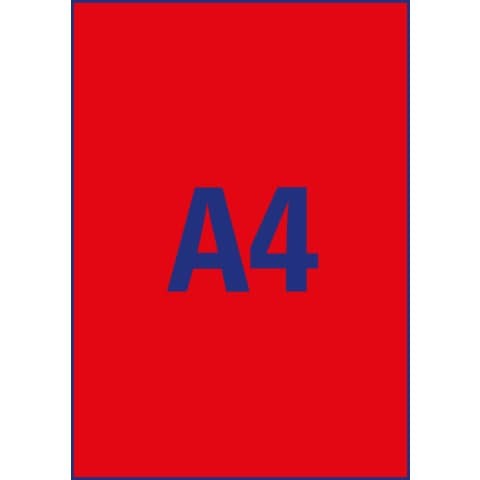 2 Bis 20X Avery Zweckform Stick&Lift Etiketten, 210 X 297 Mm, Rot Bis 18% Rabatt-image