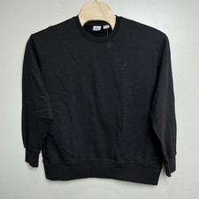 Levi's Men's Crewneck Fleece Pullover Sweatshirt Black XL Relaxed Fit Heavy NWT