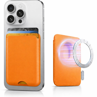 Luxury PU Magnetic Card Holder Wallet Case for iPhone 17/16/15/14/13/12 Pro Max