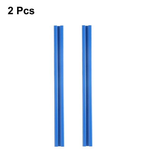 2 Pcs t Slot 2020 Aluminum Extrusion Profile 300mm 12 inch, Anodized Blue - Bild 3 von 6