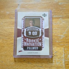 2003 Upper Deck #133 CARSON PALMER  Patch Rookie card CINCINNATI BENGALS USC.. rookie card picture