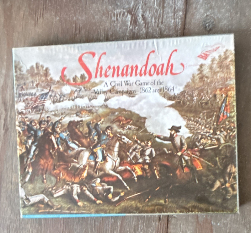 Shenandoah Civil War Valley Campaigns 1862/1864 Board Game Complete 2+ 12+
