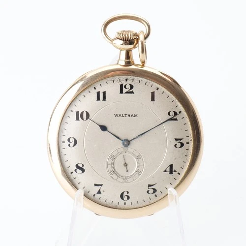 Antique Waltham Opera Watch Open Face Gold Filled 6/0s Grade Ruby 17J Project