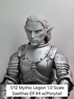 3d Printed Head For Mythic Legions 1/12 Figures SAELTHAS ELF HEAD #4
