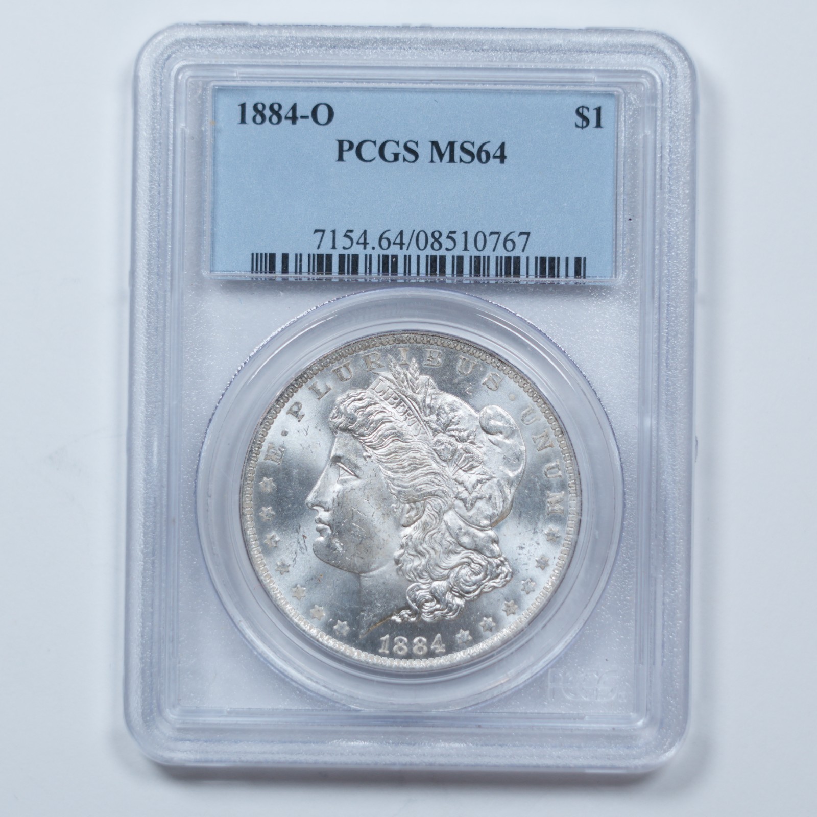 1884-O Morgan Silver Dollar - PCGS MS64