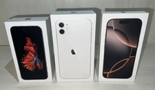 3 Apple iPhone Empty Boxes iPhone 6s - 11 - 16 Pro EUC
