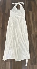 Reformation Beaux Dress - White