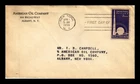 US COVER NEW YORK WORLDS FAIR FIRST DAY ISSUE SCOTT 853 DAMAGED TOP