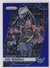 2024 Panini Prizm WNBA #28 Arike Ogunbowale Blue Velocity Prizms