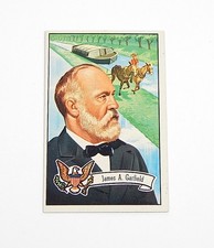 1956 Topps U.S. Presidents James A. Garfield #23 Ex/Mt