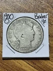 1900 O Barber Silver Half Dollar G+ Good U.S. 50c Coin (Raw15930)
