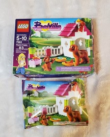 LEGO BELVILLE: 7583 Playful Puppy  2009 Complete Set