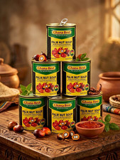 Ghana Best Palm Nut Soup (Palm Fruit Concentrate) Palm Nut Flavour 6 Cans(2=&pound;12)