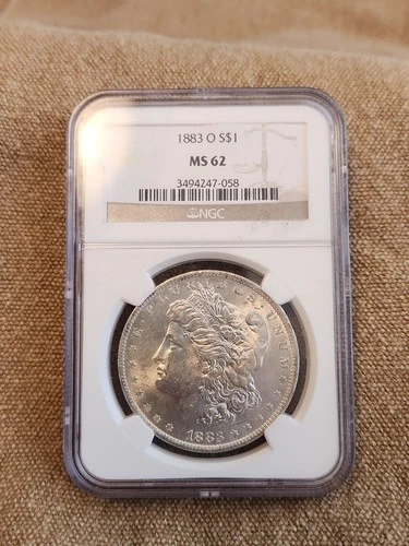 1883-O Morgan Dollar — photo from the most recent tracked eBay sale