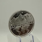 Lift Up Your Eyes- Dove Round One Talent of Pure Silver 1 Troy oz.999 Silver #10