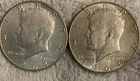 1964 Kennedy Half Dollars  (lot of two) 90% SILVER