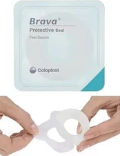 6 count 12045 Coloplast Brava Protective Seal Ring Ostomy Ileostomy New-sealed