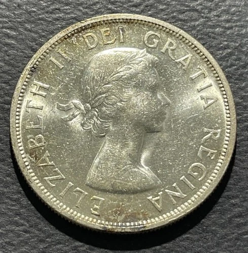 Canada 1958 Dollar Silver Coin: BSTK0124