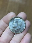 1968 D Kennedy Half Dollar 40% Silver Coin good condition