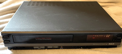 RCA VR505 Performance Series VCR VHS 4 Head NO Remote. Tested, Works.