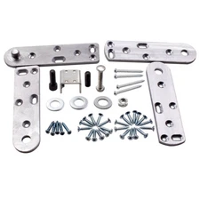 Quality Invisible Door Hidden Bookcase Bookshelf Door Pivot Hinge Kit