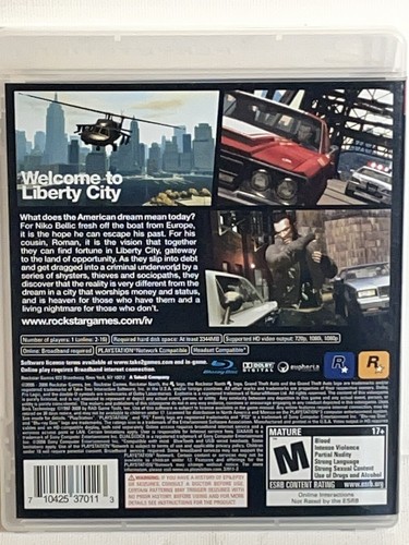 Grand Theft Auto IV (PlayStation 3, 2008) - Picture 2 of 9