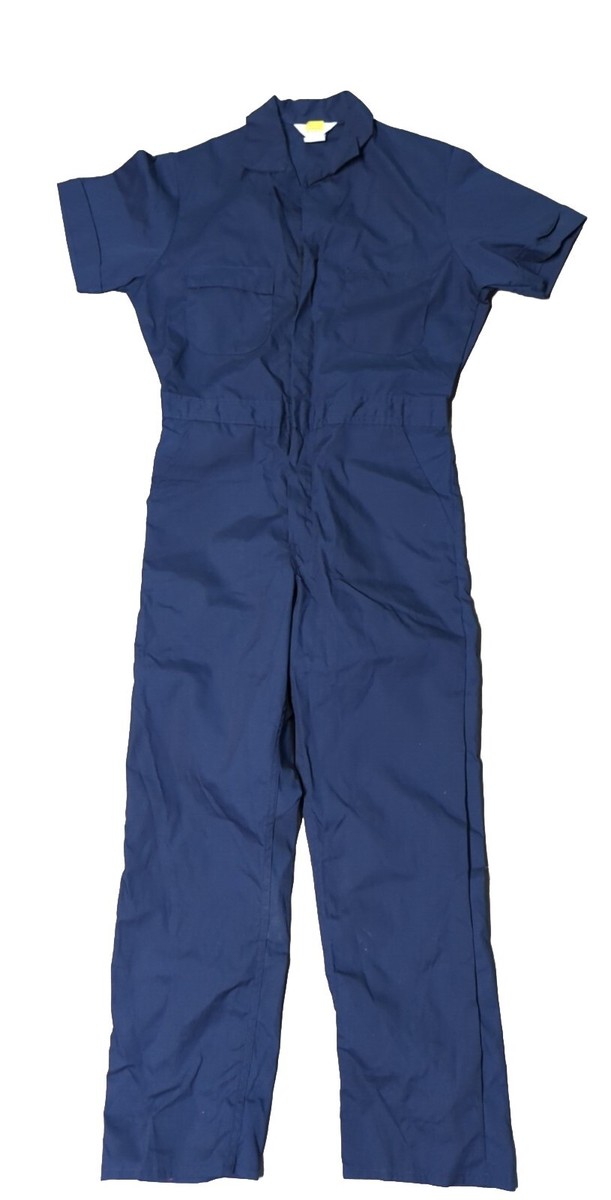 ヒ*キ様 PABLO VINCI Oiled chino coveralls M Vintage Berco Coveralls Mens M-R Blue Workwear Made in USA